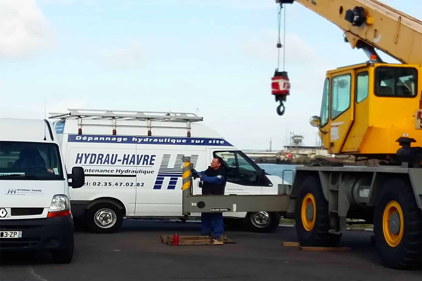 Maintenance hydraulique mobile