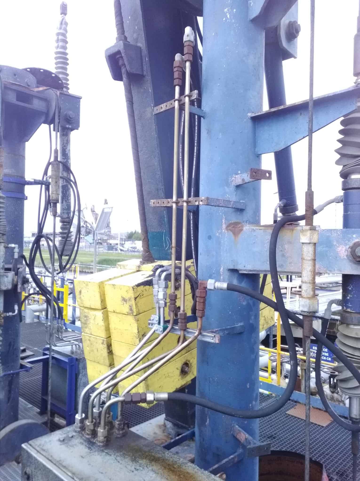maintenance hydraulique en zone Atex