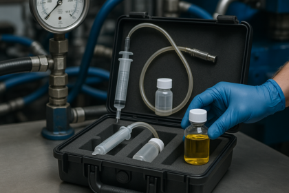 Diagnostic huile hydraulique : nouveau kit disponible Diagnostic huile hydraulique - nouveau kit disponible